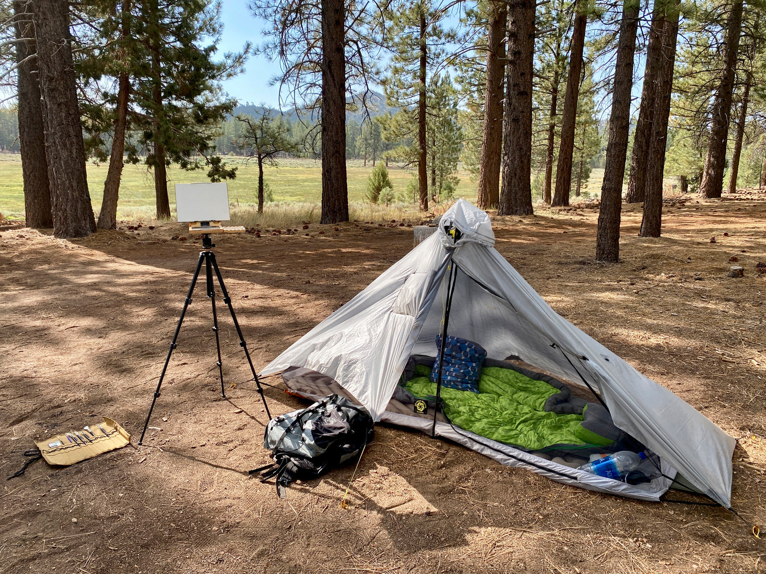 A Plein Air Painters Love of Ultra-Light by Richard Olivier