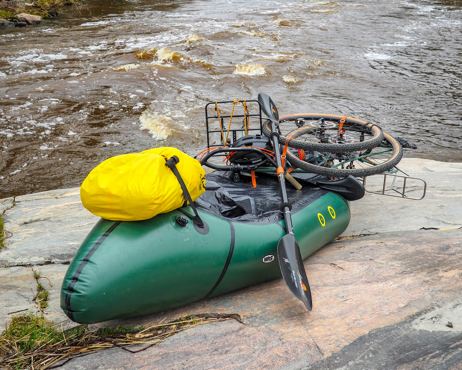 Bike Rafting the Other River by Andrei Turró