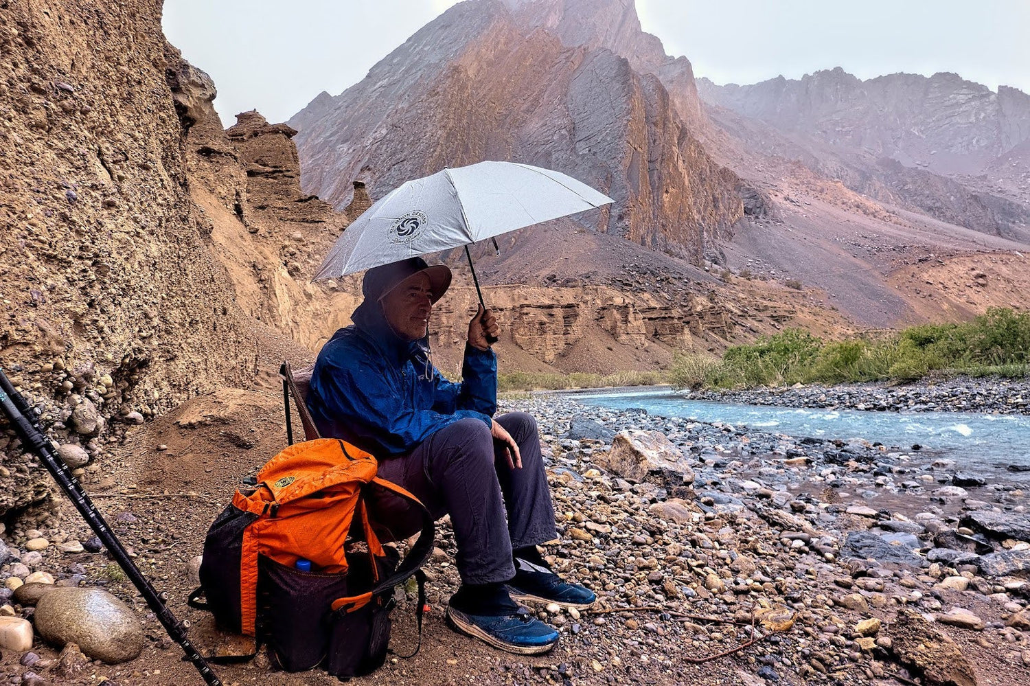 Why You Should Be Using a Backpacking Umbrella By Dave Stamboulis