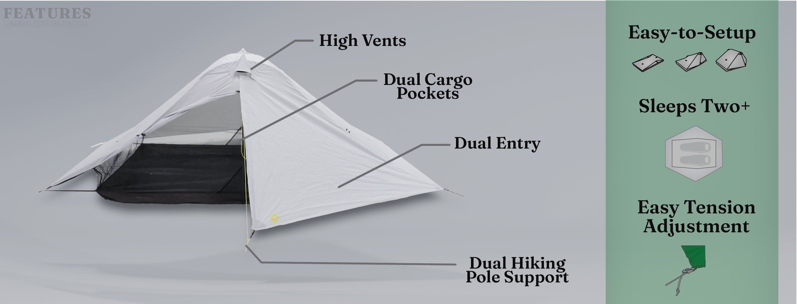 Lunar Duo Outfitter Features
