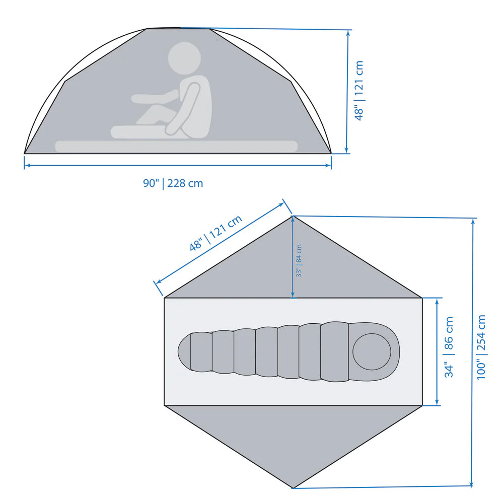 Lunar orbiter layout
