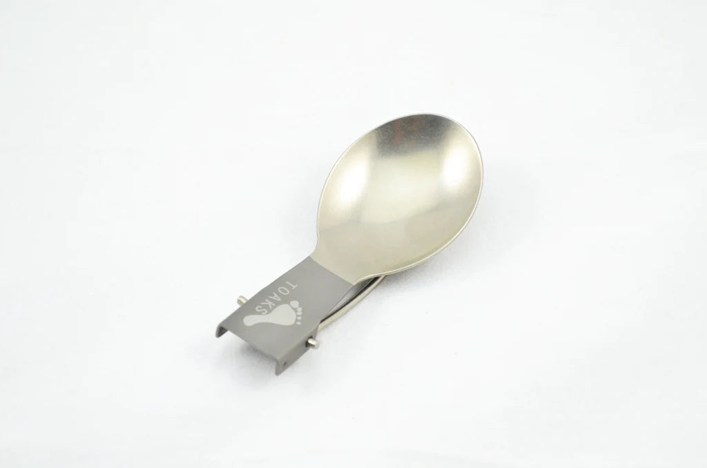 TITANIUM FOLDING SPOON