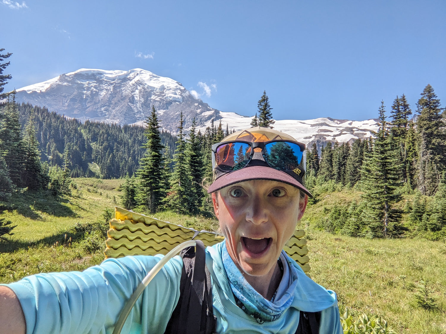 The Wonderland Trail - An Impromptu Adventure Around Mt. Rainier by Heather Hoechst