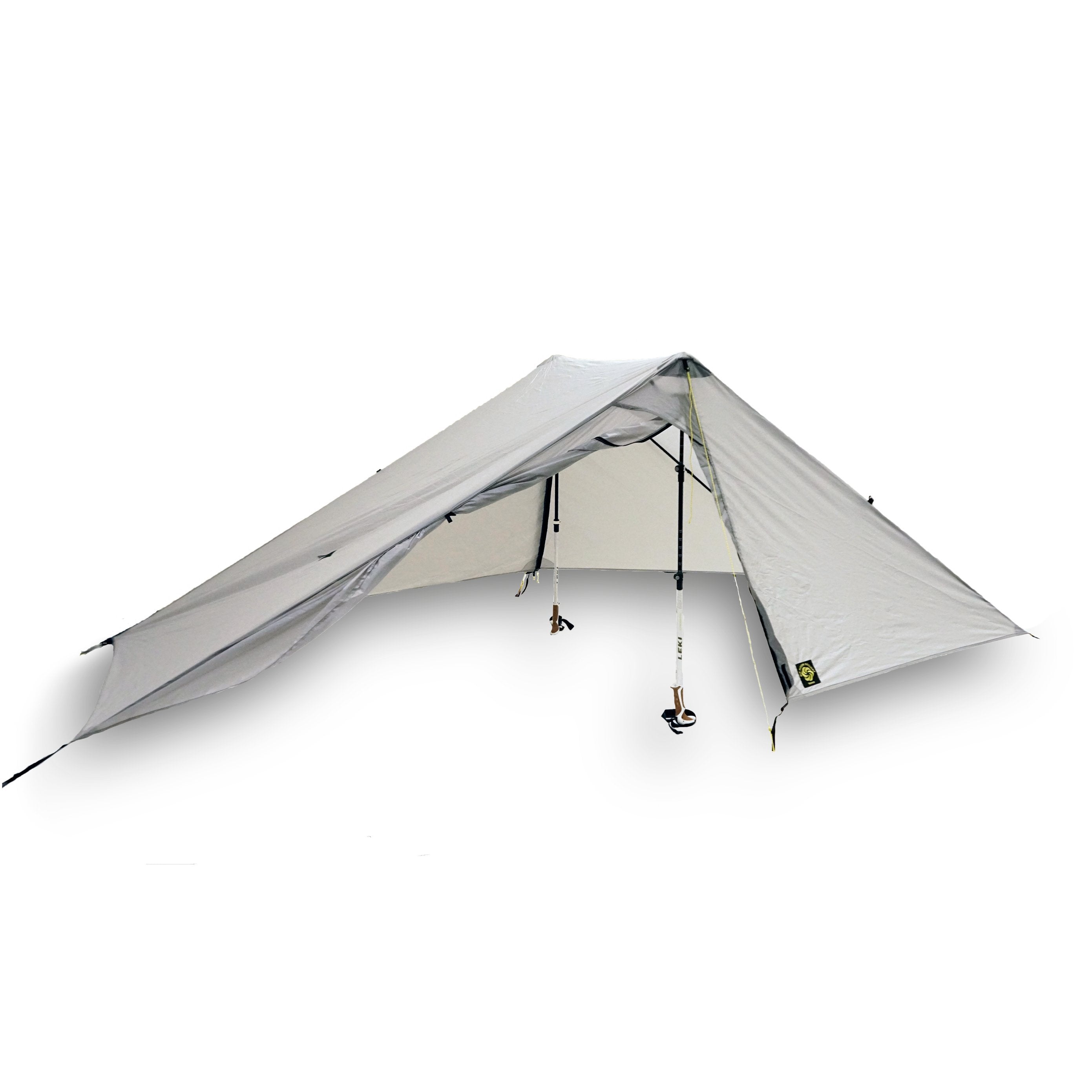 Haven  2 Person Ultralight Tarp with one door open