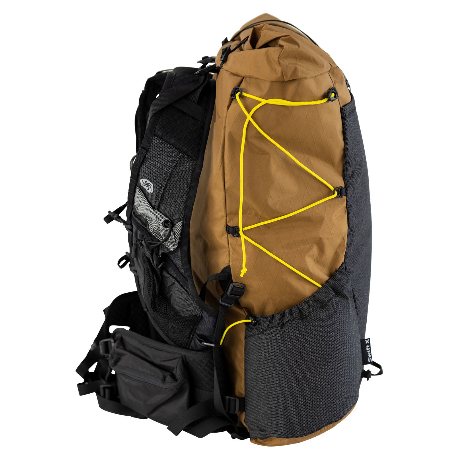 MEDIUM BACKPACK TREKKING IN NYLON - BLACK