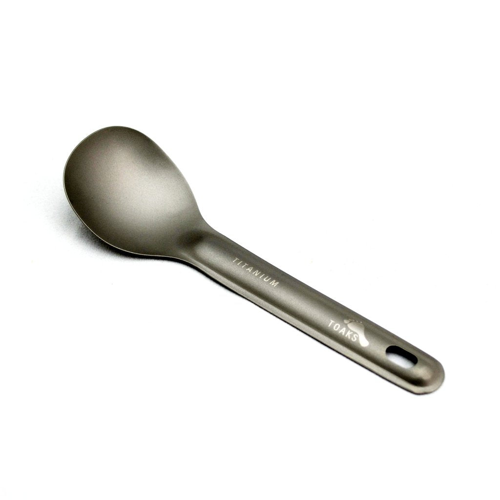 TITANIUM SHORT HANDLE SPOON