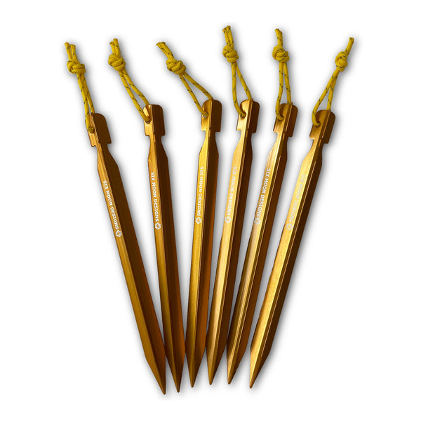 Six Moon Designs 6-Piece Stake Set